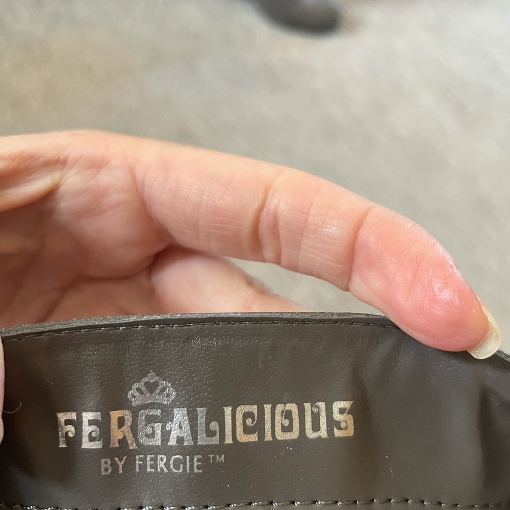 Fergalicious by Fergie Grey Boots - Picture 3 of 6